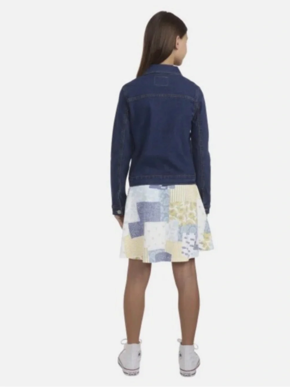 Levi's Girls 2-Piece Navy Blue Denim Jacket & Dress Set